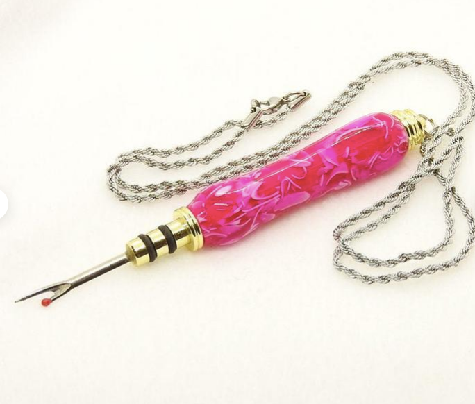 ❤️   ✂️ 😍 One of Kind Handmade Necklace Seam Ripper