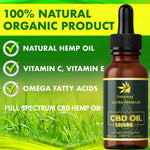 Premium 100% Natural Organic Hemp Oil