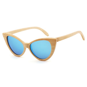 Retro Bamboo Butterfly sunglasses