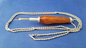 ❤️   ✂️ 😍 One of Kind Handmade Necklace Seam Ripper - Carved Nature